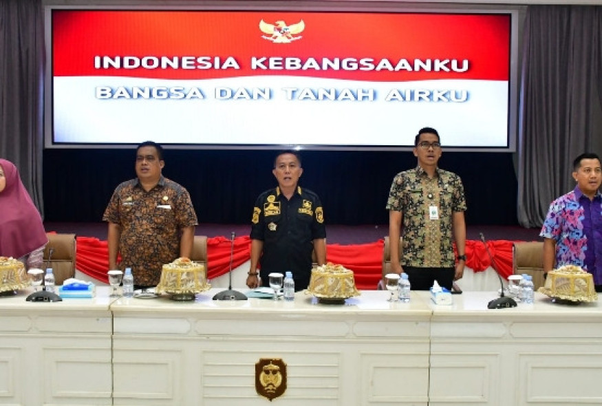 Bimtek Penyusunan SOP Dihadiri Langsung Asisten I Bidang Pemerintahan dan Kesra